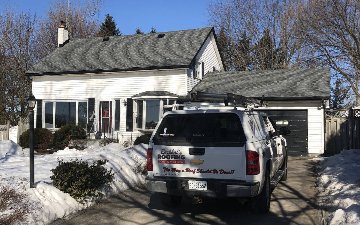 residential roof replacement