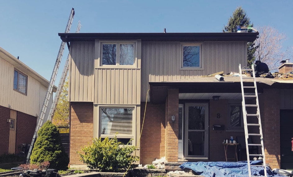 aluminum siding installation