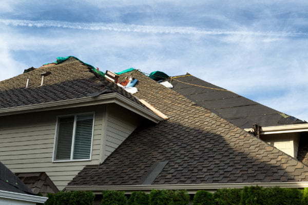 new roof installation